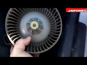 Toyota Avensis T27 blower motor change