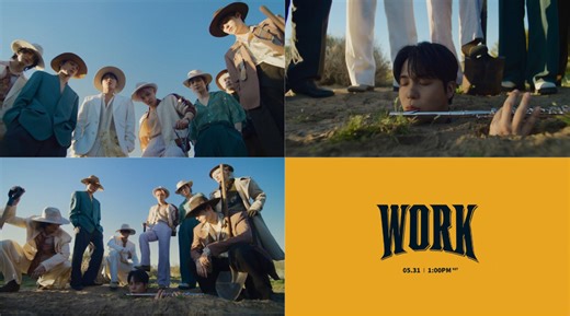 ATEEZ(エイティーズ) 10th Mini Albumタイトル曲「WORK」MVティザー公開 | 歌詞検索サイト【UtaTen】ふりがな付