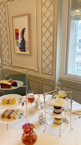 Indulge in a quintessentially British afternoon tea at Fortnum & Mason’s Diamond Jubilee Tea Salon, opened by Queen Elizabeth II herself. Enjoy expertly crafted sandwiches, scones, pastries, and tea, accompanied by live music from our resident pianist. Prices starting from £82. | Fortnum & Mason