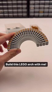 333K views · 1.2K reactions | Let’s build a LEGO arch! Arches are an incredible tool for engineers to use when spanning across some horizontal distance. With some @lego 1x2 and 2x4 plates you can make your own arch too! More to come explaining how arches are used in the structural engineering world! #legoengineering #structuralengineering #brickgineer | brickgineer | Facebook