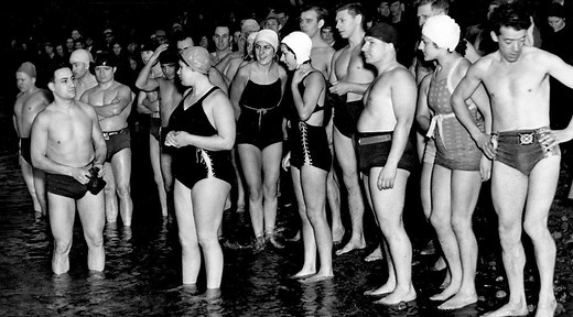 The history of Peter Pantages and the Vancouver Polar Bear Swim | Daily Hive | Events