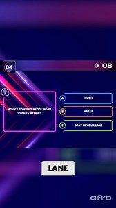 Join us for a fun and engaging quiz on Ebonics! Discover playful expressions and test your knowledge as we unravel exciting terms and phrases together. Can you guess the correct answers and learn something new? Let’s see how well you know the language! #EbonicsQuiz #LanguageFun #PlayfulLearning #PopCulture #LanguageChallenge #QuizTime #LearnSomethingNew #EngagingContent #FunWithWords #TestingKnowledge | AFROTAINMENT | Facebook