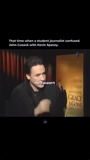 The Shared Mind on Instagram: "In a now infamous interview moment from 2007, a student journalist confused John Cusack with Kevin Spacey, crediting Cusack for a role in American Beauty. Cusack immediately corrected the interviewer, visibly confused, creating an awkward exchange that has since gone viral as a textbook example of poor interview preparation. The clip, recorded for a USC student program, resurfaced years later and became a reminder of how quickly credibility can collapse when basic