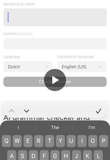 Lately, I have been writing extensively in Dutch and am questioning my grammar. So, I ended up building a grammar checker that corrects my sentences and explains grammar rules behind it s decisions… | Dimah Sneas