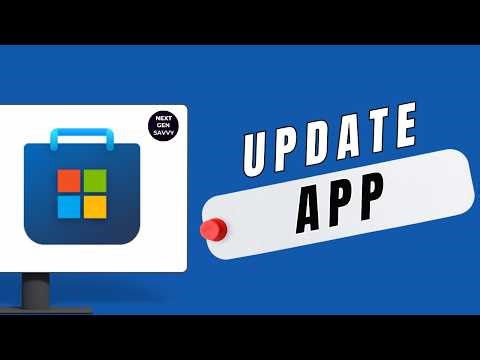 HOW TO UPDATE MICROSOFT STORE APPS IN WINDOWS