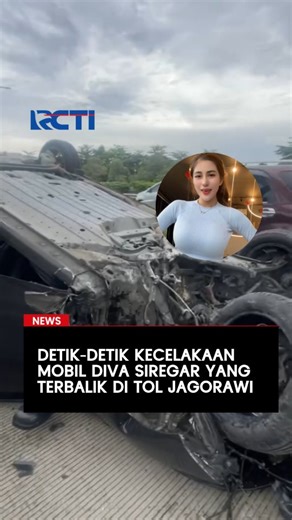 Seputar iNews RCTI on Instagram: "Model Diva Siregar mengalami kecelakaan hebat di ruas Tol Jagorawi, Bogor pada Sabtu (7/2/2026) hingga mobil yang ditumpanginya terbalik dan rusak parah. Kendaraan diketahui dikendarai oleh sang adik, namun keduanya selamat dari insiden tersebut. Diva sempat menjalani pemeriksaan di rumah sakit dan kini kondisinya membaik meski masih merasakan nyeri dan syok. #iNews #NewsUpdate #Kecelakaan #DivaSiregar #SafetyDriving"