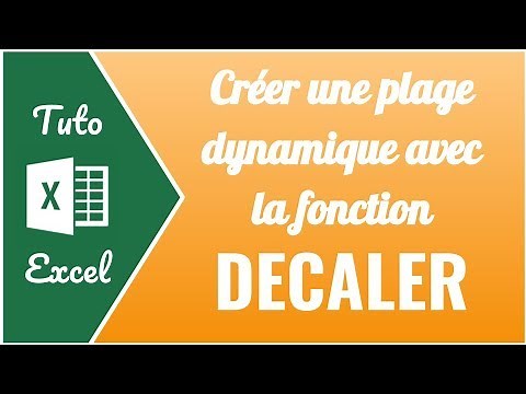Comment utiliser la fonction DECALER pour créer une zone variable - Docteur Excel