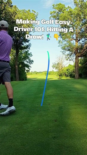 Making Golf Easy: How To Hit a Draw with Driver – 3 Simple Golf Swing Tips ⛳