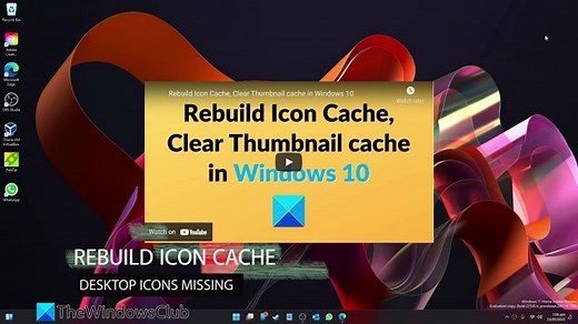 Desktop shortcuts go missing on Windows 11 PC