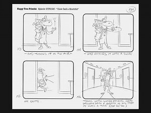 Happy Tree Friends TV Series - Chew Said a Mouthful (Storyboard)