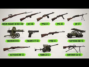 Every Soviet Weapon Used in World War II