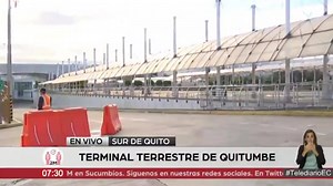 El transporte interprovincial iniciará el 1 de julio en #Quito. Informe desde el Terminal Terrestre Quitumbe para conocer cómo se está preparando esta estación para el reinicio de operaciones. | Bus Ecuador