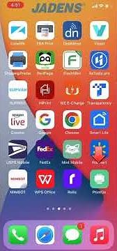 PD-A4 Printer | How to Download App and Print on Smartphone IOS System | JADENS