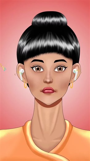 ASMR_Aijul on Instagram: "ASMR Ear 👂 piercing cleaning treatment animation #asmr #shorts #viral #reel #satisfying animation trending"