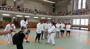 97K views · 2.6K reactions | ❤️ Quand Kylian Mbappé se met au judo face à Shohei Ōno, double champion olympique, sous les yeux amusés de Teddy Riner   Crédit : Le Parisien PSG | Le Parisien PSG | Facebook