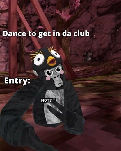 Dance to get in da club #gorillatag #vr #gtag #edit