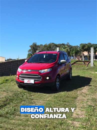Diseño, altura y confianza 🏙️🏜️ Disfrútala hasta 100% financiada en 6️⃣0️⃣ cuotas 💰✍️ 👉🏻Ford Ecosport 1.6 🔸Año 2012, 150mil kms 🔸Aire y dirección 🔸Radio con bluetooth 🔸Volante multifunción en cuero 🔸Vidrios y espejos eléctricos 🔸Impecable estado 💵U$S 10.900💵 Por consultas 📲099 155 366 - 092 671 001 🏠 Br. Francisco Mata 920 - Melo 🚗Tomamos tu vehículo usado como parte de pago 💯 Financiación de hasta el 100% en 60 cuotas 👉🏼Requisitos de financiación: últimos recibos de sueldo y 