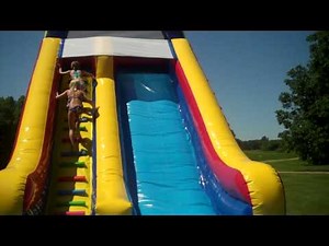 Inflatable Water Slide Fun - Jump for Joy Bounce Houses