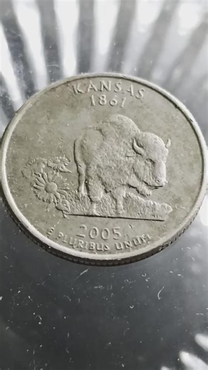 Rare 2005D Kansas State Quarter Error - Coin Collectors Must See!