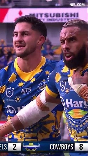 Josh Addo-Carr Tries in Parramatta Eels vs North Queensland Cowboys