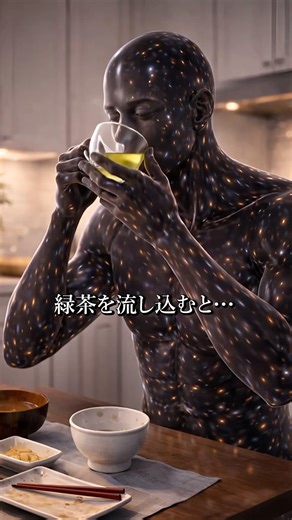 ㊗️260万再生!!食後直後に緑茶を飲むと…