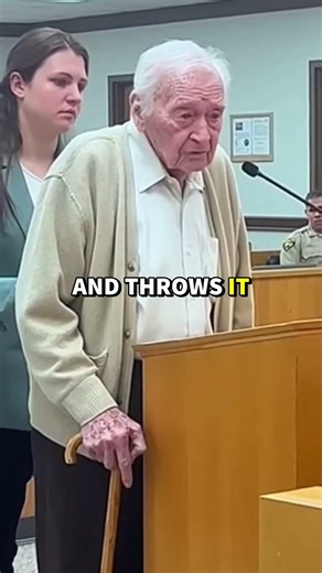 Neighbor threw away elderly man's newspapers his only connection to the world #court #viral