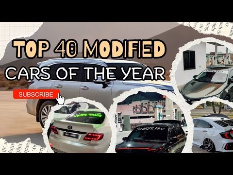 Top 40 Modified Cars Of The Year In Pakistan || Dream Drive ||