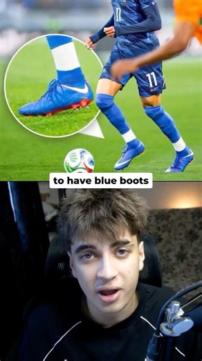 Why Does Michael Olise Wear Blue Boots?