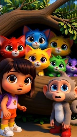 Lina & Bóots Save the Colorful Cats