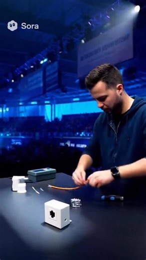 IT Humor on Instagram: "Olympic IT - Ethernet Crimping Finals 2025  Be honest - do you ever get a PASS on the first try? #it #sora #sora2 #ithumor #openai #video #viral #love #IT #TECH #google #apple #model #ai #live #switch #network #system #fun #viral #tiktok #instagram #world #olympic #techjokes #humor #rj45 #cat7 #sysadmin #admin"