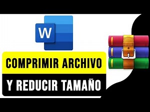 COMPRIMIR un ARCHIVO de WORD y REDUCIR TAMAÑO de Documento 2025 | Optimizar Archivo Word