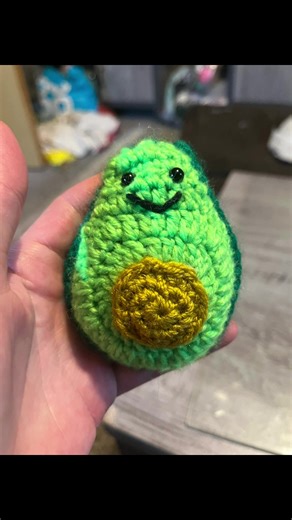 #crochetalphabetchallenge #crochet #avacado #repeatafterme