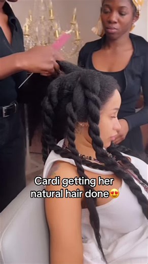 Cardi B Shows Off Her Natural Hair Transformation