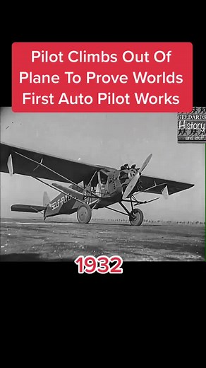 1932: Pilot Demonstrates Self-Flying Plane | Aviation History