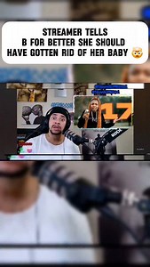 Streamer reviews "Whats The Point Freestyle" & tells B For Better she should have taken a Plan B or gotten rid of her child; since she was 17 & the dad was 32. He also stated the father should have been in jail for sleeping with her. My mom did tell me to abort my baby but i refused. I wasn't physically held against my will, so that wouldnt be righteous. Yes, I was young & manipulated but I had a mind of my own to know sex gets you pregnant. He was wrong bc of our age & mindset difference, he sh