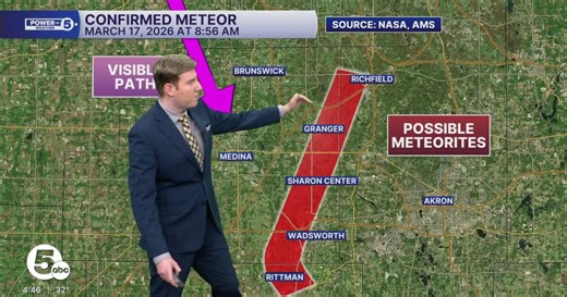 Here's where you could possibly find a meteorite