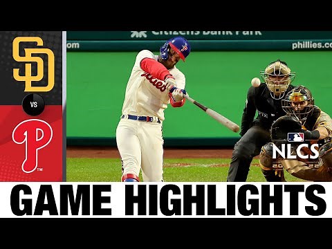 Padres vs. Phillies NLCS Game 5 Highlights (10/23/22) | MLB Highlights