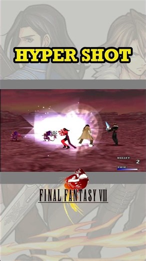 Irvine Hyper Shot Final Fantasy VIII Limit Break