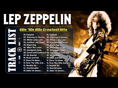 Best of Led Zeppelin Playlist - Led Zeppelin Greatest Hits Full Album 2023