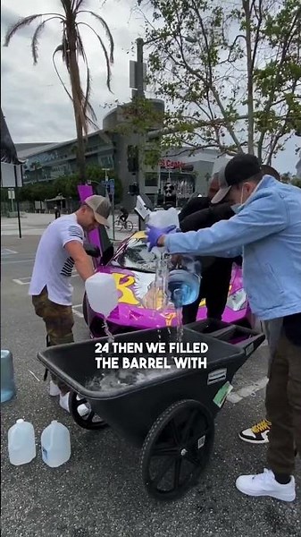 Hydro Dipping a Lamborghini Aventador for Kobe Bryant!