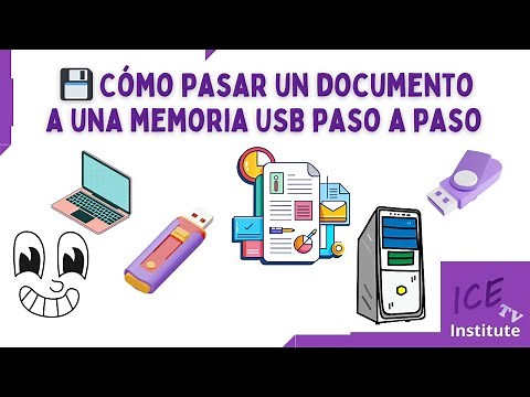 💾 Cómo pasar un documento a una memoria USB paso a paso