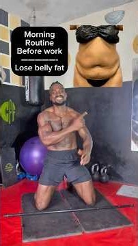 Early morning stick exercise to get rid of belly fat #morningroutine #exercise #stayfit