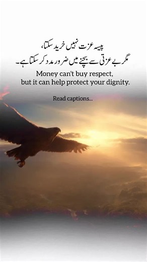 Money can't buy genuine respect, but it can protect you from many of life's harsh realities. The truth is, financial stability gives you choices, independence, and the confidence to walk away from situations that don't value you. It won't make you a better person, but it can shield your dignity when the world judges people by what they have instead of who they are. That's why earning money isn't about greed—it's about freedom, security, and self-respect. Build your wealth without losing your val