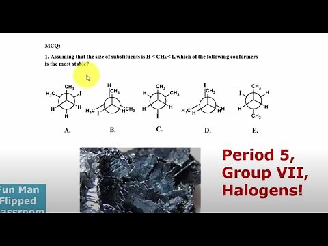 Staggered vs Eclipsed Conformation