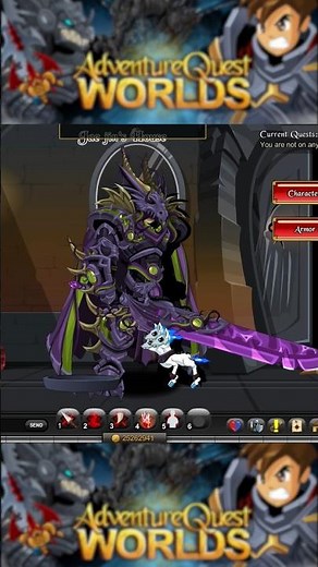 [AQW] GETTING DRAGONLORD OF CHAOS #aqw #mmorpg #dragonlordofchaos #terminatemple #jaejin