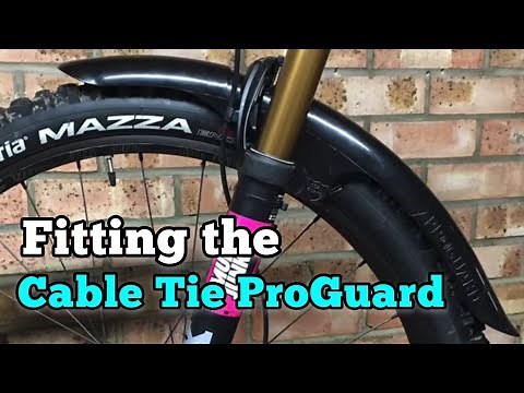 How To Fit a RRP ProGuard Cable Tie Front Mudguard