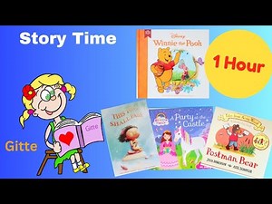 1 Hour Read Aloud Books for Kids | Read Aloud Story Time for Children - Read along stories for kids