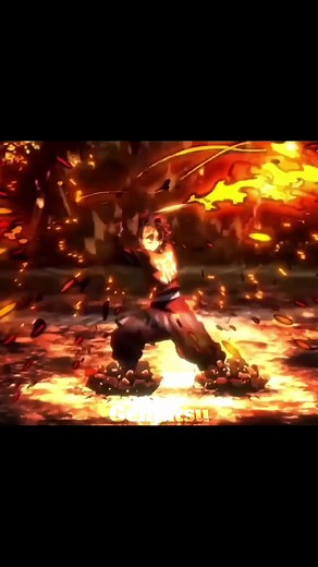 Unleash the Flame: Tanjiro vs Rengoku - Demon Slayer Anime Action