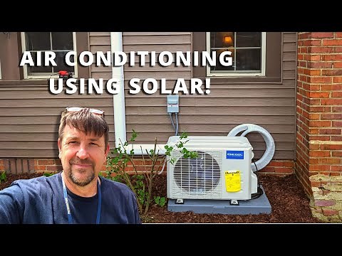 Air Conditioning with Solar using MrCool