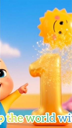 Let's Count 1-10! 🌈 Fun Toddler Learning Video